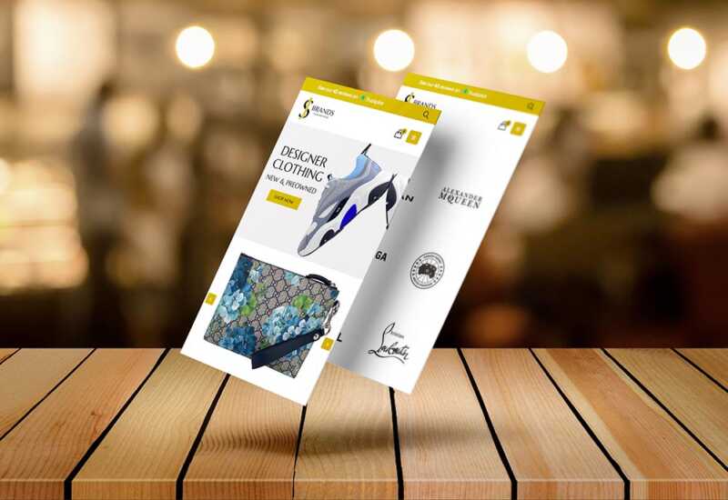 SJ Brands Mobile Website