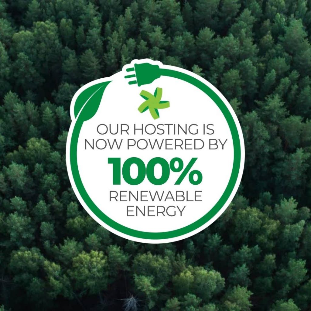 renewable hosting