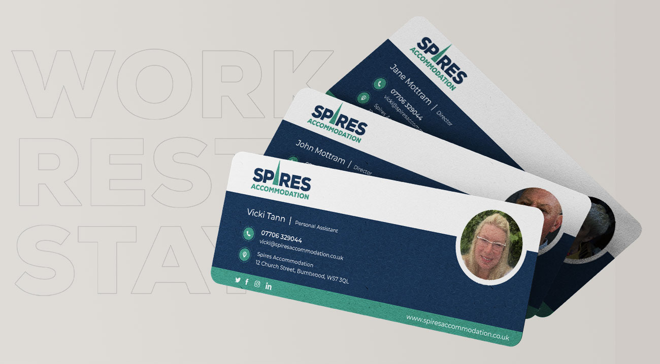 Spires email signature Design