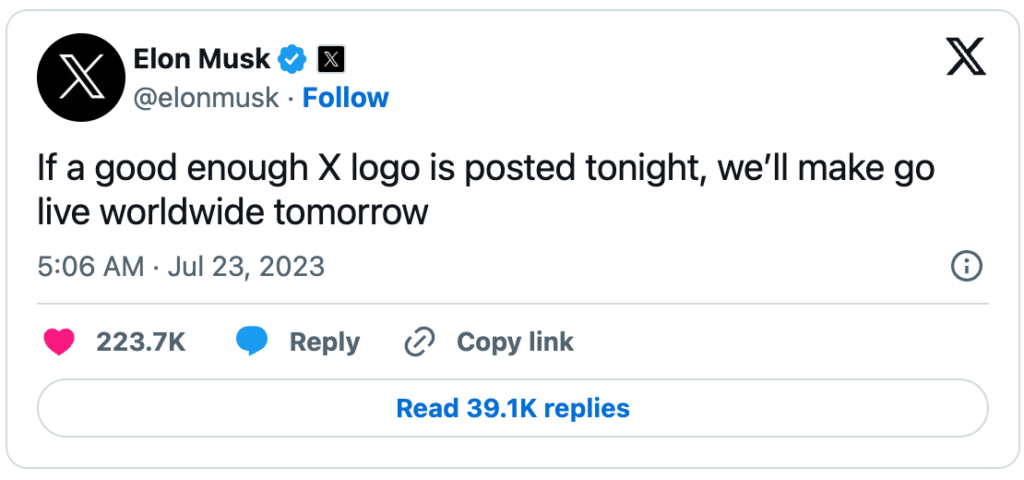 rebrand from elon musk